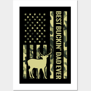 Best Buckin Dad Ever Posters and Art
